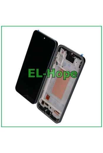 OLED LCD DISPLAY + FRAME FOR SAMSUNG GALAXY A36 5G SM-A366 TOUCH SCREEN BLACK