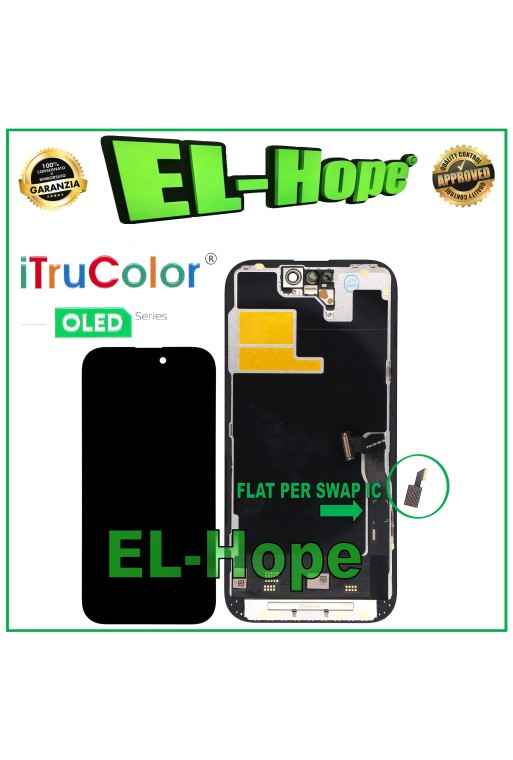 iTruColor HARD OLED LCD DISPLAY FOR APPLE IPHONE 14 PRO TOUCH GLASS SCREEN