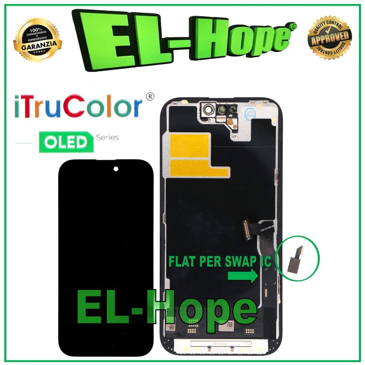 iTruColor SOFT OLED LCD DISPLAY FOR APPLE IPHONE 14 PRO TOUCH GLASS SCREEN