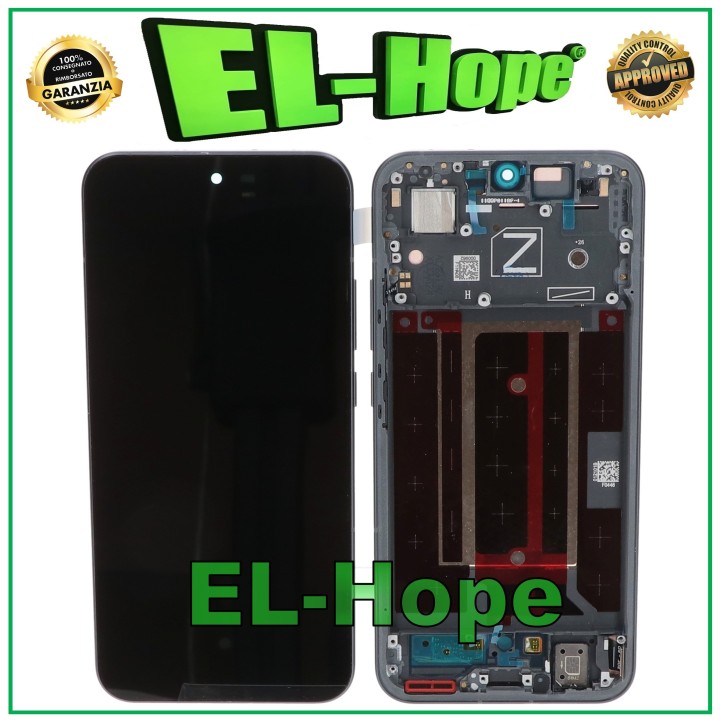 OLED DISPLAY FRAME FOR OPPO RENO 13 5G CPH2689 LCD TOUCH SCREEN BLACK GLASS
