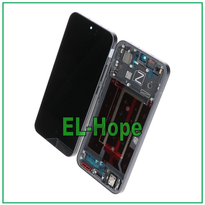OLED DISPLAY FRAME FOR OPPO RENO 13 5G CPH2689 LCD TOUCH SCREEN BLACK GLASS