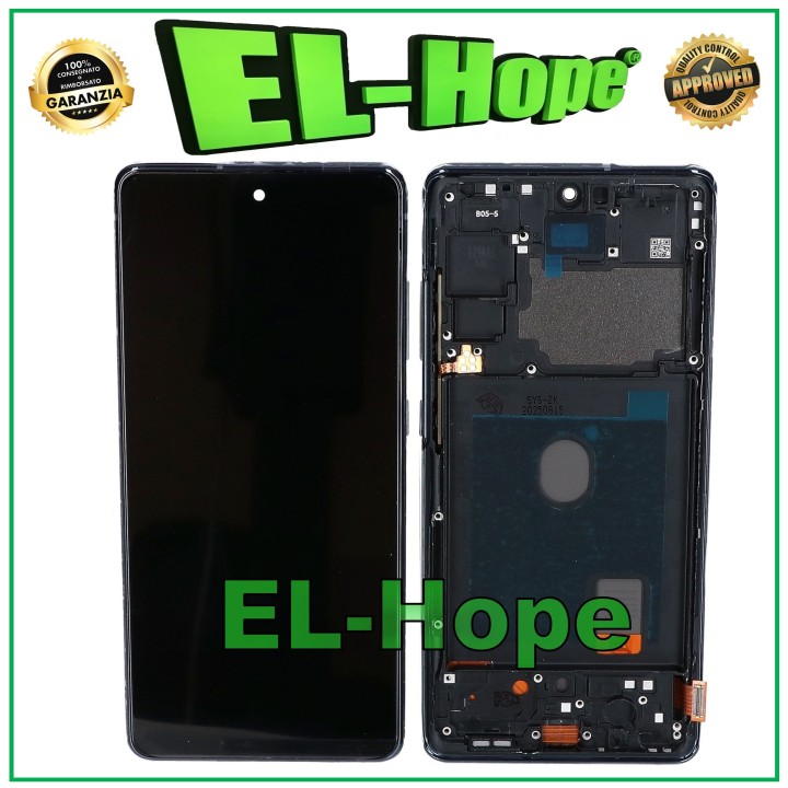 TFT LCD TOUCH DISPLAY + FRAME FOR SAMSUNG GALAXY S20 FE SM G780F G781 NAVY BLUE