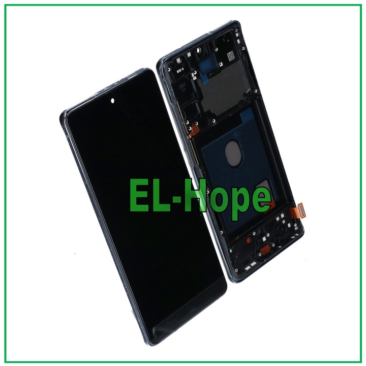 TFT LCD TOUCH DISPLAY + FRAME FOR SAMSUNG GALAXY S20 FE SM G780F G781 NAVY BLUE