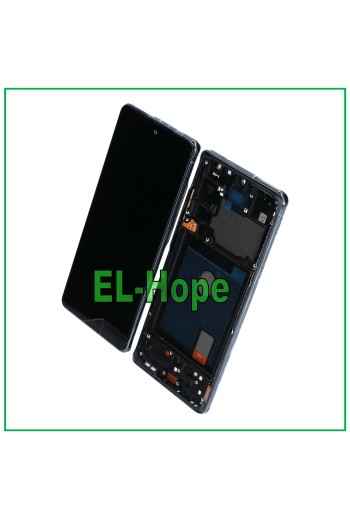 TFT LCD TOUCH DISPLAY + FRAME FOR SAMSUNG GALAXY S20 FE SM G780F G781 NAVY BLUE