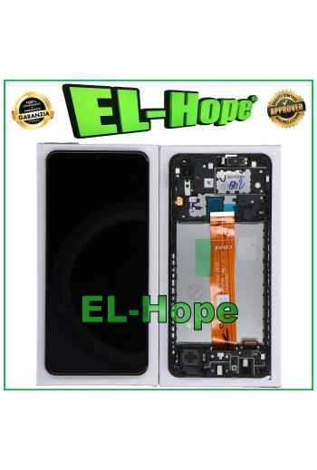 ORIGINAL LCD DISPLAY + FRAME SAMSUNG GALAXY A02 SM-A022 TOUCH SCREEN BLACK GLASS
