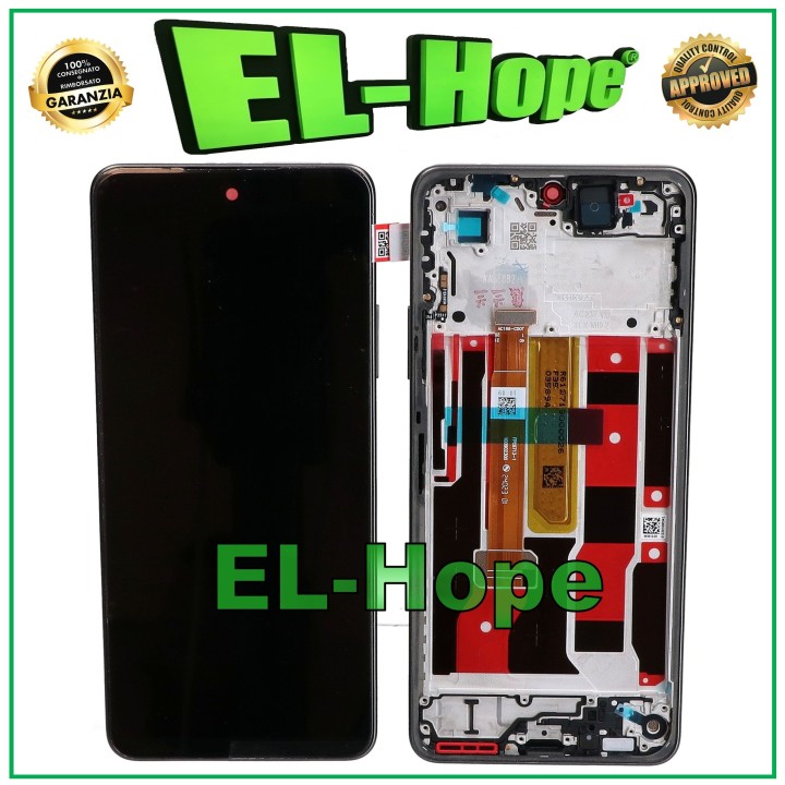 LCD DISPLAY FRAME FOR OPPO A5 PRO 4G / 5G CPH2711 CPH2695 TOUCH SCREEN BLACK