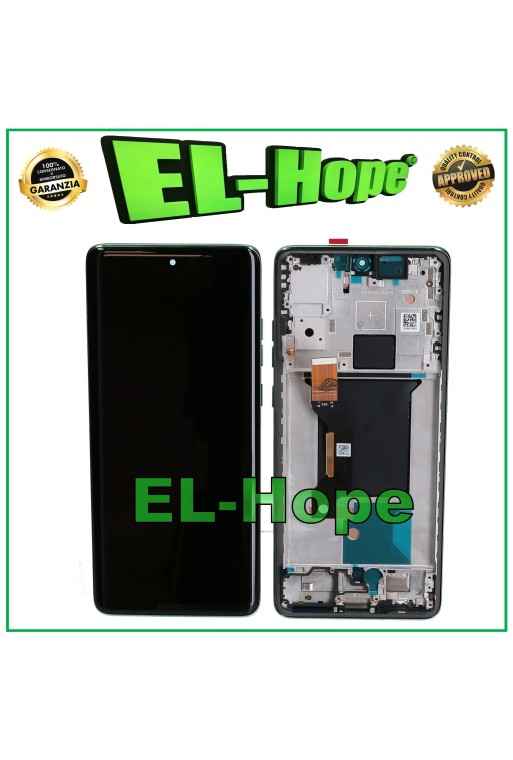 OLED LCD DISPLAY + FRAME FOR MOTOROLA MOTO EDGE 60 XT2505 TOUCH SCREEN GREEN
