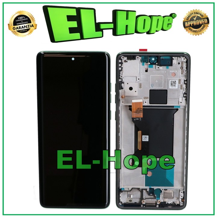 OLED LCD DISPLAY + FRAME FOR MOTOROLA MOTO EDGE 60 XT2505 TOUCH SCREEN GREEN