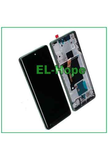OLED LCD DISPLAY + FRAME FOR MOTOROLA MOTO EDGE 60 XT2505 TOUCH SCREEN GREEN