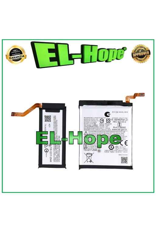  PAIR OF BATTERIES QR30 QR10 FOR MOTOROLA RAZR 50 ULTRA XT2451 EQUAL TO ORIGINAL