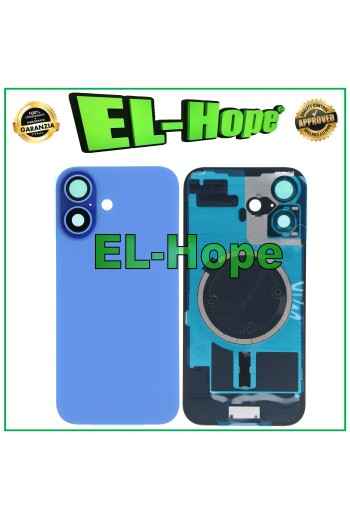 GLASS CASE BACK COVER + MAGSAFE FOR APPLE IPHONE 16 OLTREMARE