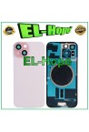 GLASS CASE BACK COVER + MAGSAFE FOR IPHONE 15 PINK