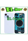 GLASS CASE BACK COVER + MAGSAFE FOR IPHONE 15 BLUE