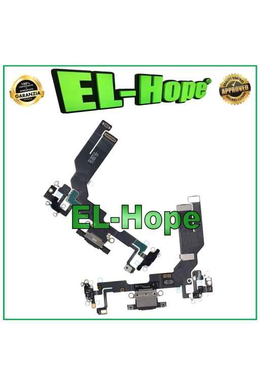 IPHONE 16E CHARGING CONNECTOR MICROPHONE ANTENNA DOCK CHARGING FLAT BLACK