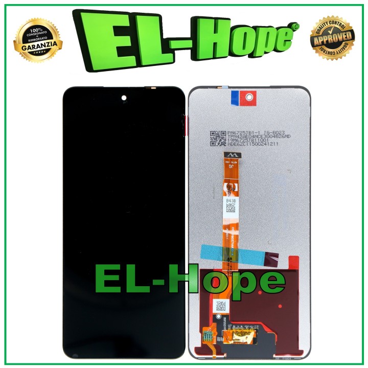 LCD DISPLAY FOR OPPO REALME C65 RMX3910 4G GLASS TOUCH SCREEN