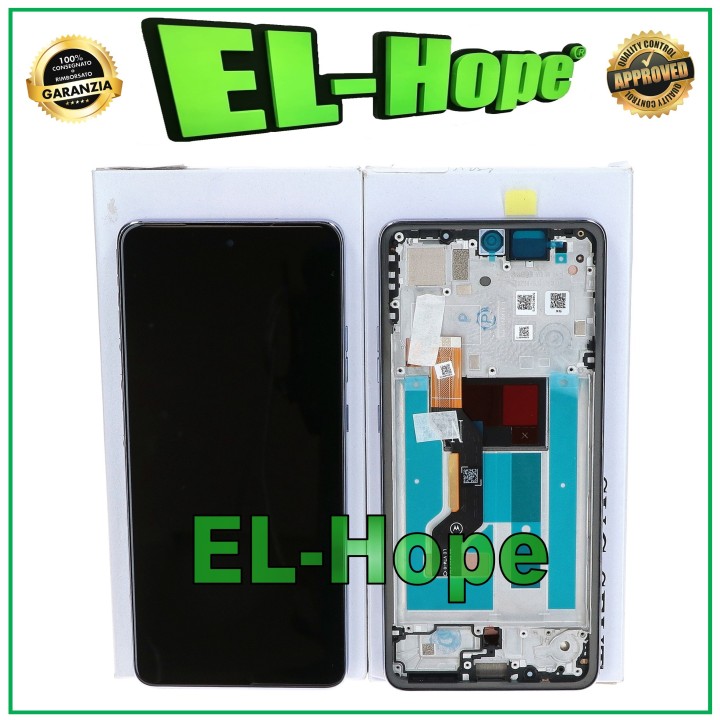 OLED FRAME TOUCH LCD DISPLAY ORIGINAL SERVICE MOTOROLA MOTO G86 5G XT2527 PURPLE