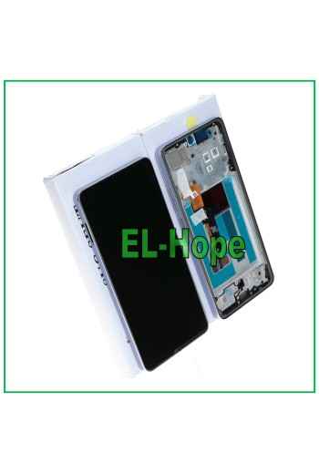 OLED FRAME TOUCH LCD DISPLAY ORIGINAL SERVICE MOTOROLA MOTO G86 5G XT2527 PURPLE