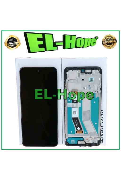 LCD DISPLAY + FRAME ORIGINAL SERVICE MOTOROLA MOTO G73 5G XT2237 TOUCH SCREEN