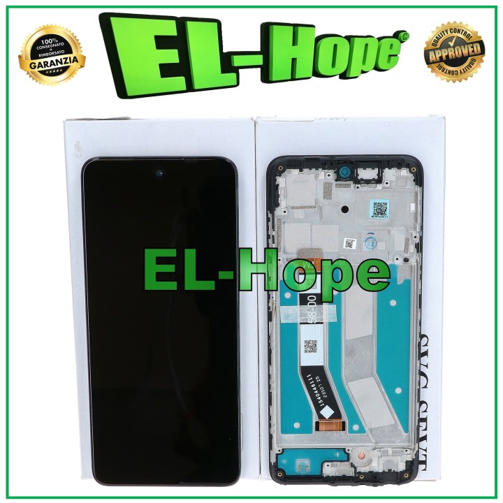 LCD DISPLAY + FRAME ORIGINAL SERVICE MOTOROLA MOTO G73 5G XT2237 TOUCH SCREEN