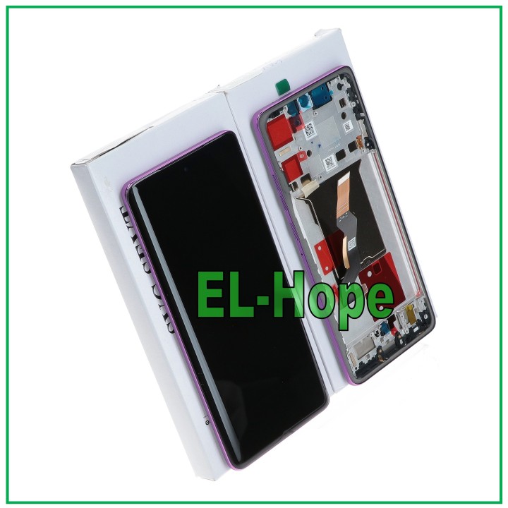 LCD DISPLAY + ORIGINAL FRAME SERVICE MOTOROLA MOTO EDGE 60 PRO XT2507 PURPLE