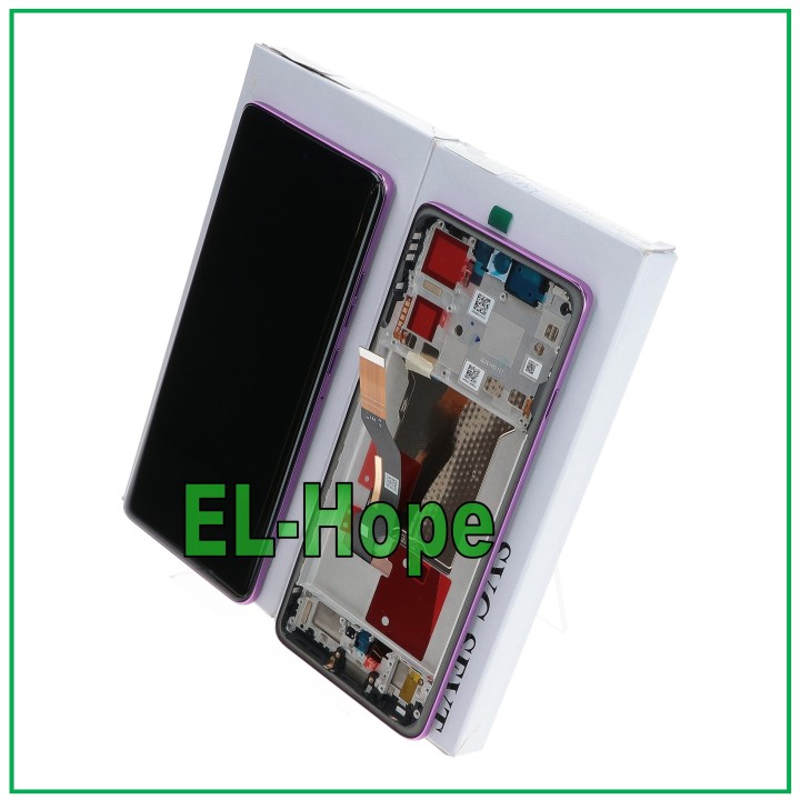 LCD DISPLAY + ORIGINAL FRAME SERVICE MOTOROLA MOTO EDGE 60 PRO XT2507 PURPLE