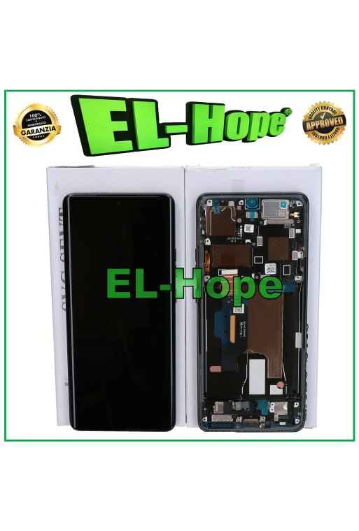 DISPLAY FRAME TOUCH ORIGINAL SERVICE MOTOROLA MOTO EDGE 50 ULTRA XT2401 GRAY