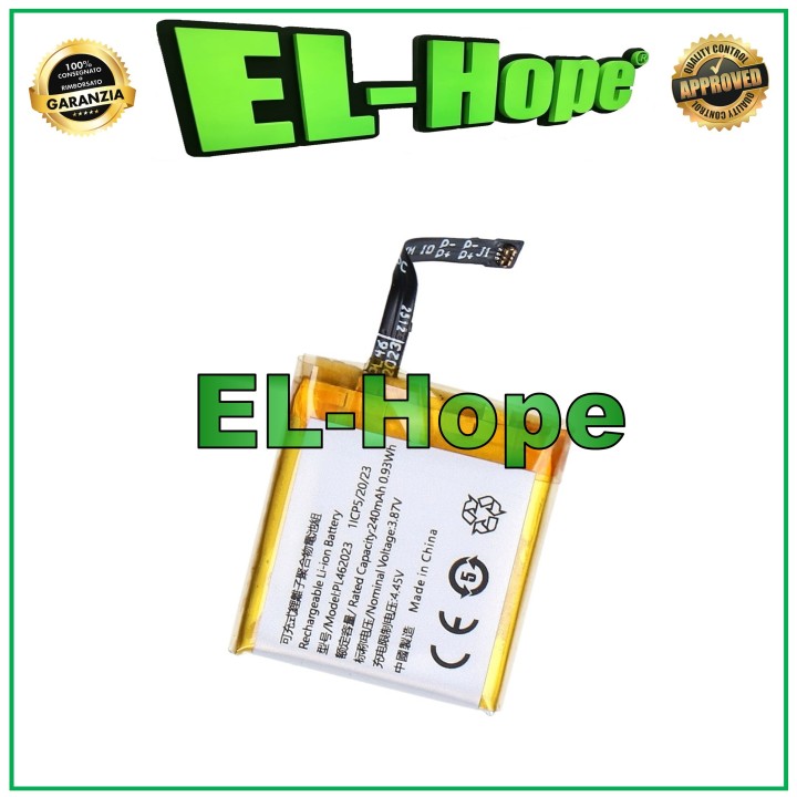 BATTERY PL462023 FOR SMARTWATCH AMAZFIT GTS 3 42mm 240 mAh EQUAL TO ORIGINAL