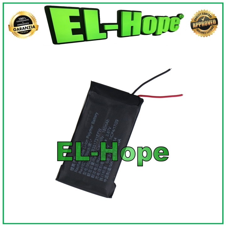 BATTERY HB351731EFW FOR HUAWEI BAND 6 / 6 PRO / 7 / 9 180mAh EQUAL TO ORIGINAL