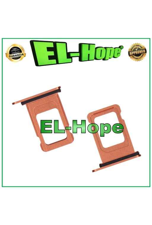 Nano SIM Card Slot Holder for iPhone 17 Pro Orange