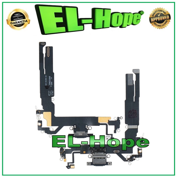 IPHONE 17 CHARGING CONNECTOR MICROPHONE ANTENNA DOCK CHARGING FLAT BLACK