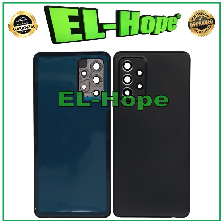 Battery Cover for Samsung Galaxy A52S SM-A528 Back Case Black