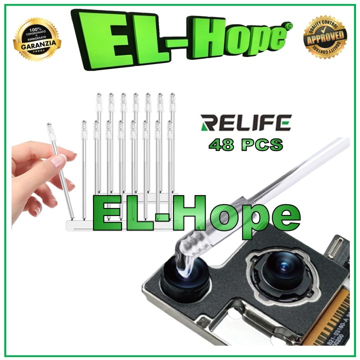 KIT 48 STICKS RELIFE RL-094 RESIN GEL CLEANER CAMERA LENS CLEANING