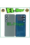 Battery Cover for Samsung Galaxy S23 SM-S911 Glass Back Cover Green