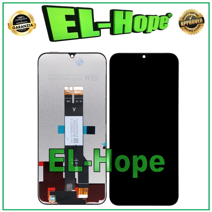 LCD DISPLAY FOR XIAOMI REDMI 15C 25078RA3EA TOUCH SCREEN GLASS VERS. BIG FLAT