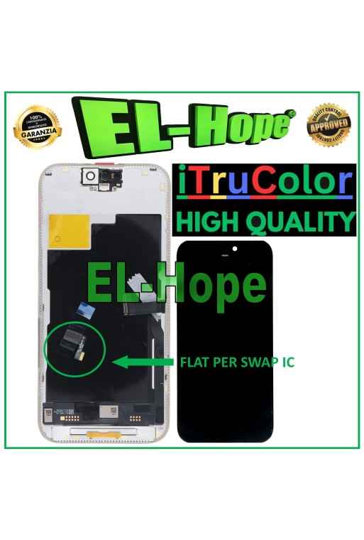iTruColor HARD OLED LCD DISPLAY FOR APPLE IPHONE 15 PRO TOUCH GLASS SCREEN