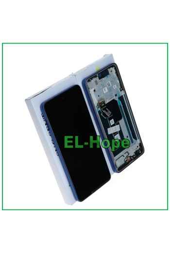 ORIGINAL MOTOROLA MOTO G56 XT2529 TOUCH SCREEN BLUE LCD DISPLAY FRAME SERVICE