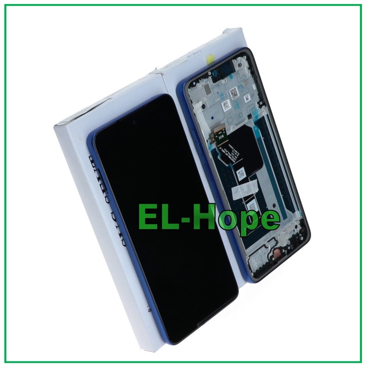 ORIGINAL MOTOROLA MOTO G56 XT2529 TOUCH SCREEN BLUE LCD DISPLAY FRAME SERVICE
