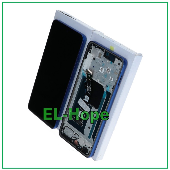 ORIGINAL MOTOROLA MOTO G56 XT2529 TOUCH SCREEN BLUE LCD DISPLAY FRAME SERVICE