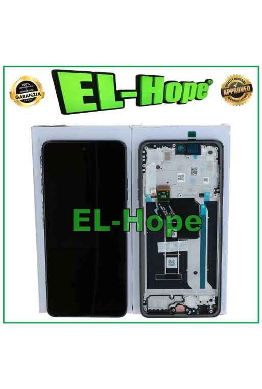 ORIGINAL MOTOROLA MOTO G56 XT2529 TOUCH SCREEN LCD DISPLAY FRAME SERVICE BLACK