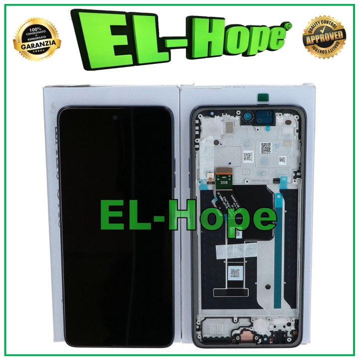 ORIGINAL MOTOROLA MOTO G56 XT2529 TOUCH SCREEN LCD DISPLAY FRAME SERVICE BLACK