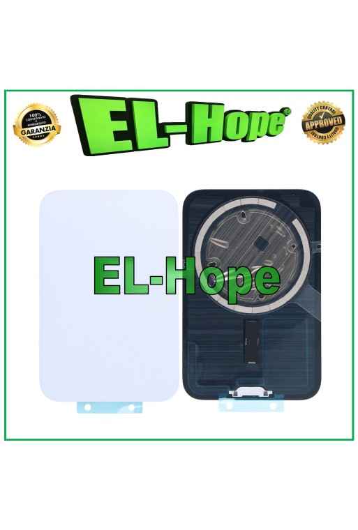 GLASS BACK CASE + MAGSAFE FOR IPHONE 17 PRO BACK COVER SILVER