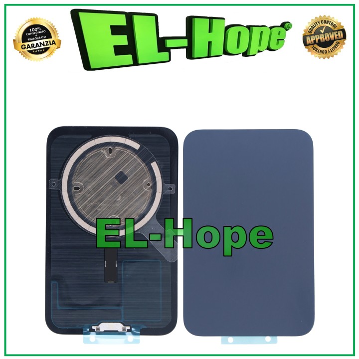 GLASS BACK COVER CASE + MAGSAFE FOR IPHONE 17 PRO MAX BLUE