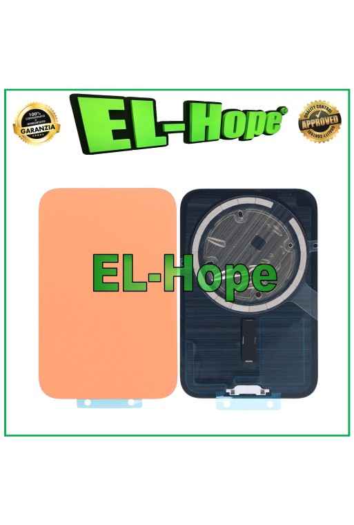 GLASS BACK CASE + MAGSAFE FOR IPHONE 17 PRO BACK COVER ORANGE