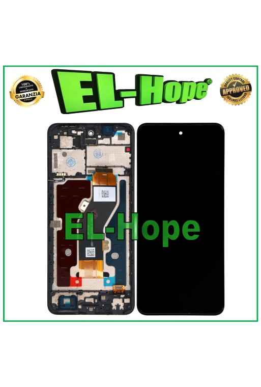 LCD DISPLAY + FRAME FOR ZTE BLADE V60 SMART TOUCH SCREEN GLASS BLACK SCREEN