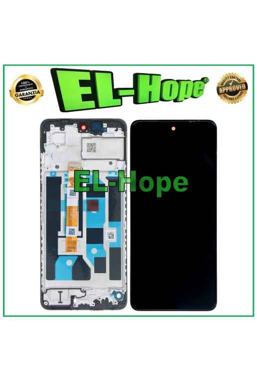 LCD DISPLAY FRAME FOR OPPO A3 4G CPH2669 TOUCH SCREEN ASSEMBLED GLASS SCREEN 