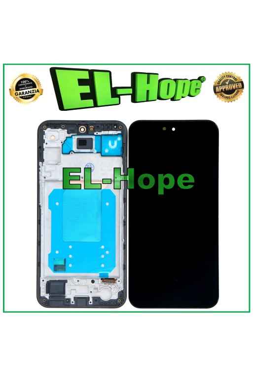 OLED LCD DISPLAY + FRAME FOR SAMSUNG GALAXY M35 5G SM-M356B TOUCH SCREEN BLACK