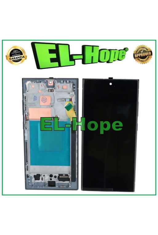 TFT TOUCH SCREEN LCD DISPLAY + FRAME FOR SAMSUNG GALAXY S24 ULTRA SM-S928 BLACK