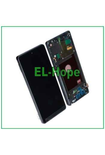 TFT LCD FRAME TOUCH SCREEN DISPLAY FOR SAMSUNG GALAXY NOTE 10 LITE SM-N770 BLACK