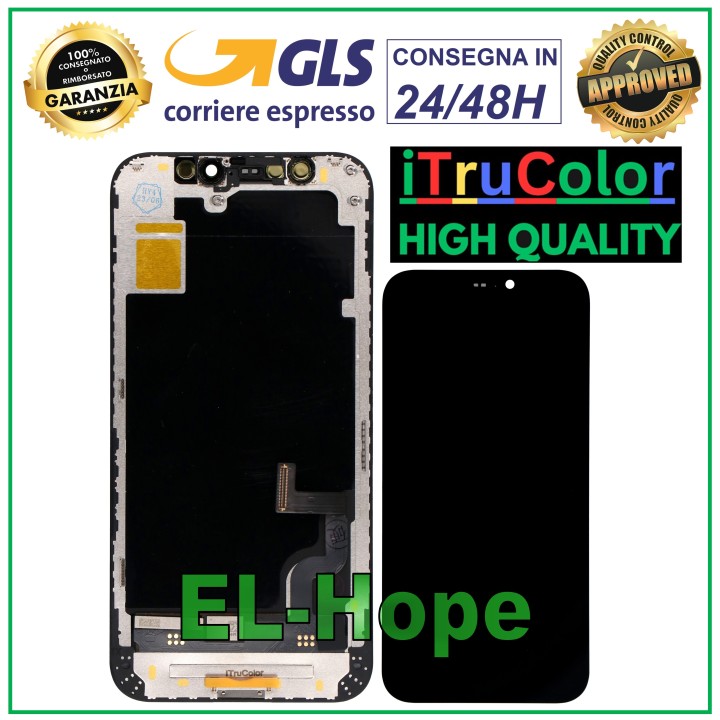 iTruColor HARD OLED PREMIUM LCD DISPLAY FOR APPLE IPHONE 12 MINI TOUCH SCREEN
