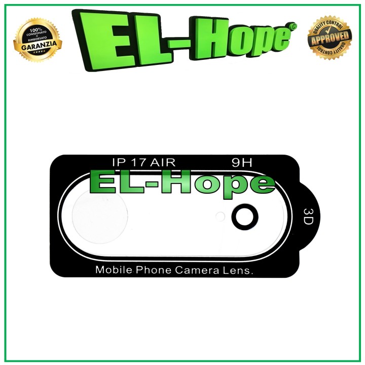 TEMPERED GLASS CAMERA LENS PROTECTOR FOR IPHONE 17 AIR GLASS CAMERA LENS